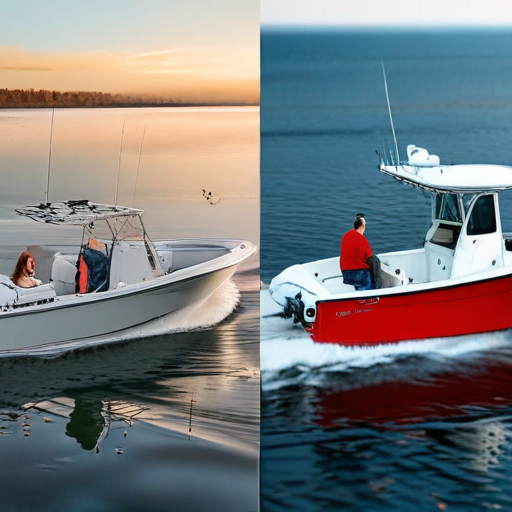 aluminum center console boat