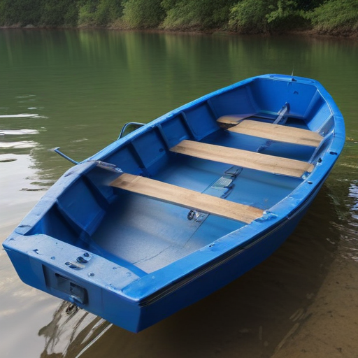 blue jon boat