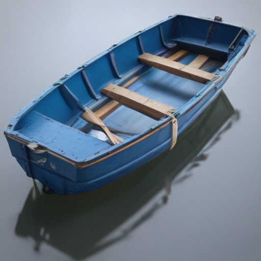 blue jon boat