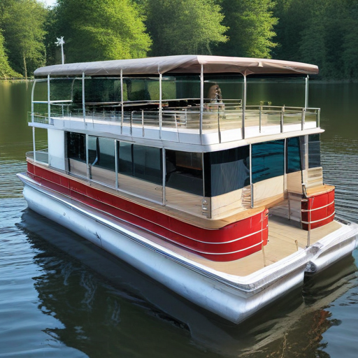 double decker pontoon boat