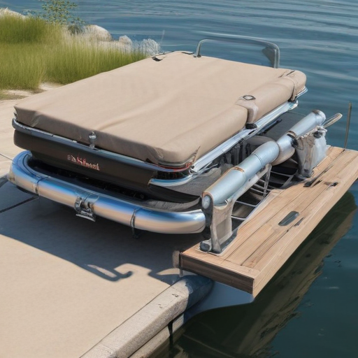 fishing pontoon