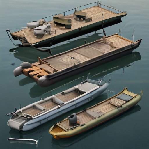 fishing pontoon