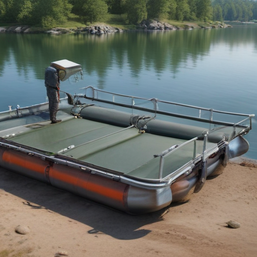 fishing pontoon