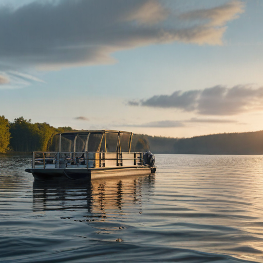 fishing pontoon