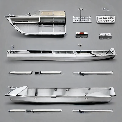 flat bottom aluminum fishing boat