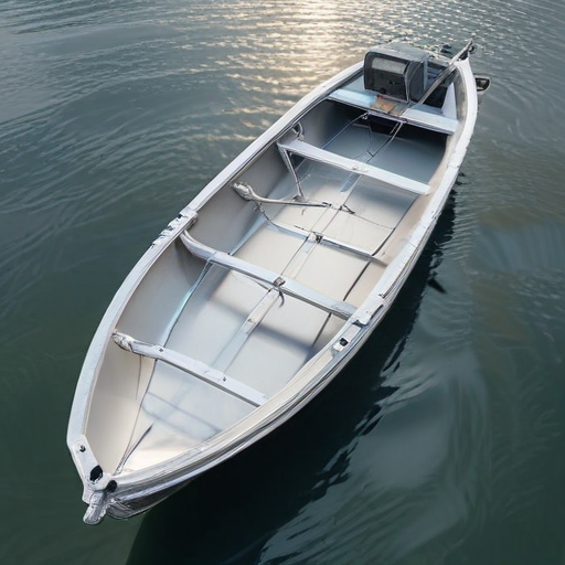 flat bottom aluminum fishing boat