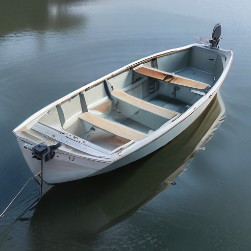 flat bottom aluminum fishing boat