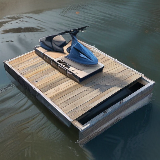 floating dock for jet ski