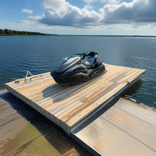 floating dock for jet ski