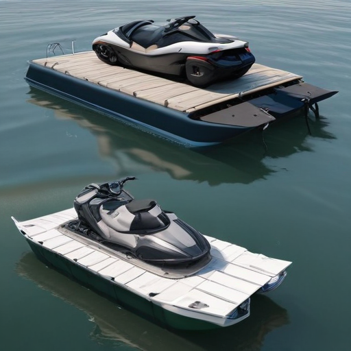 floating dock for jet ski