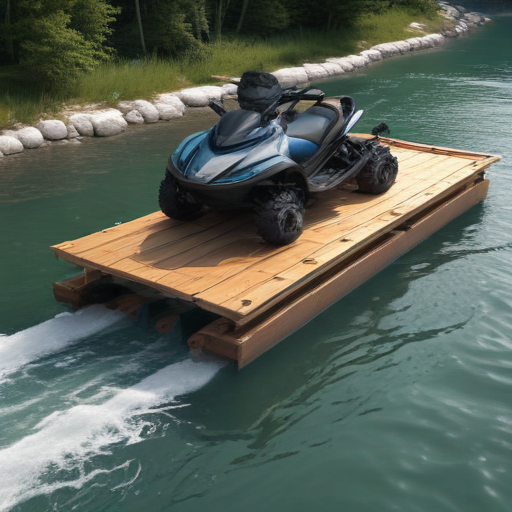 floating dock for jet ski