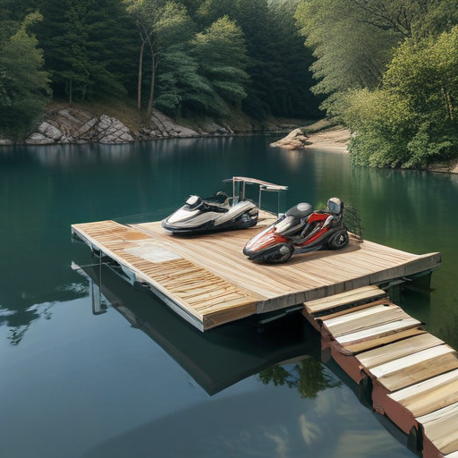 floating dock for jet ski