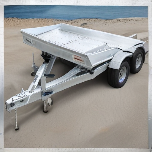 galvanized boat trailer