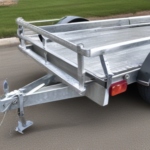 galvanized boat trailer