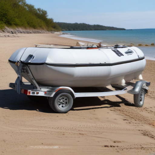 inflatable boat trailer