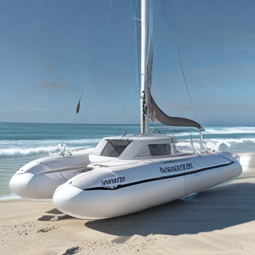 inflatable catamaran boat