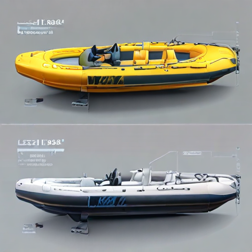 inflatable racing boat