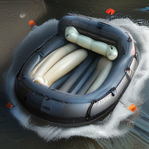 inflatable rafting boat