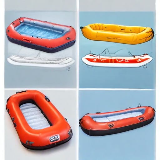 inflatable rafting boats