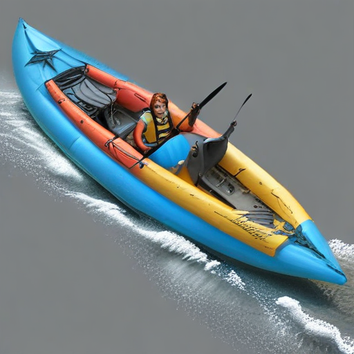 inflatable tandem kayak