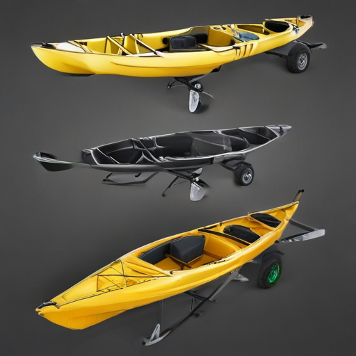 kayak and canoe trailer