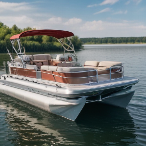 luxury pontoon boat