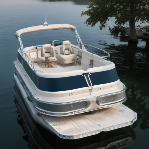 luxury pontoon boat