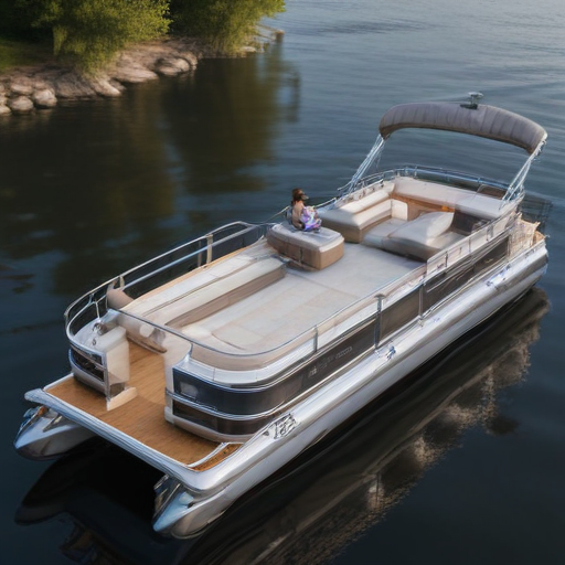 luxury pontoon boat