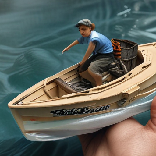 plastic boat