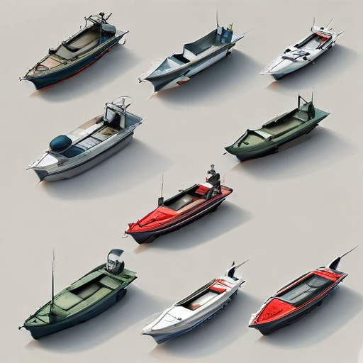 plastic boats for fishing