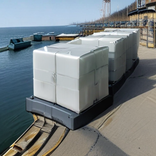 plastic floating dock cubes