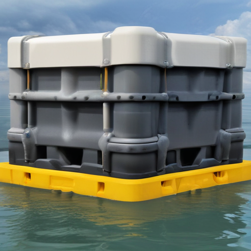 plastic floating dock cubes