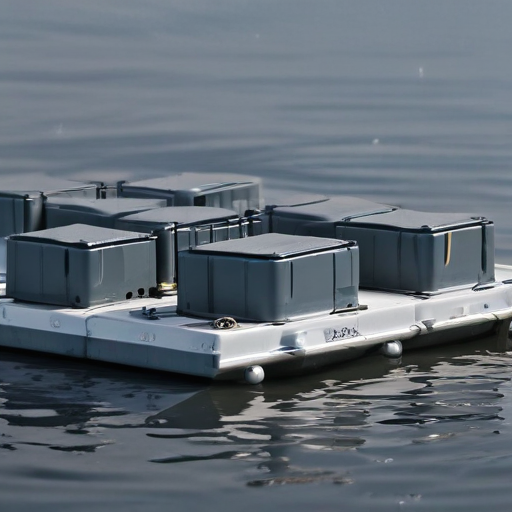 plastic floating dock cubes