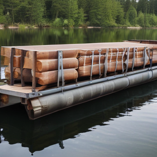 pontoon log