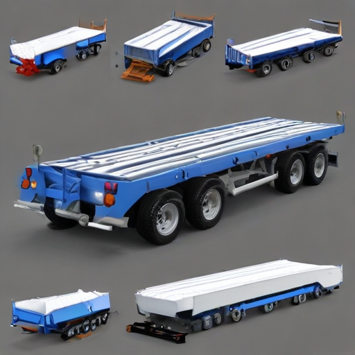 semi boat trailer