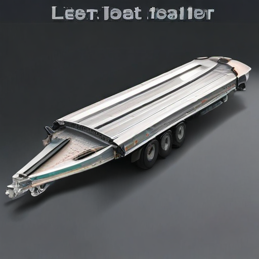 semi boat trailer