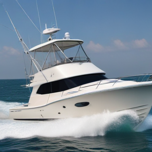 sport fishing yacht